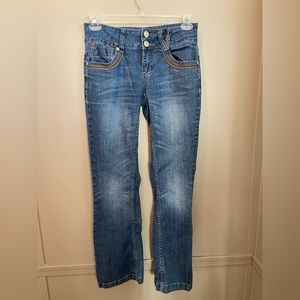 Women’s Z Co. Jeans Denim Stretch Bling Bootcut